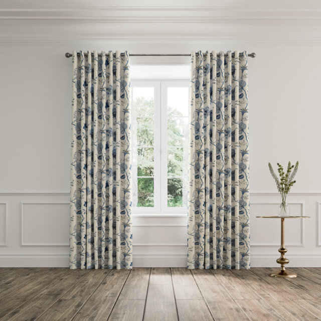 Palamore Trail Cotton Room Darkening No Curtain Header Type Curtain Pair