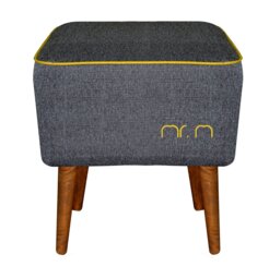 Mr.M 40cm Wide Square Footstool Ottoman