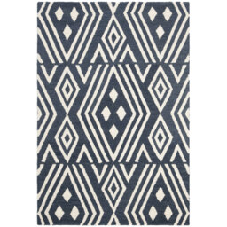 Allentown Sillis Hand Tufted Black Rug