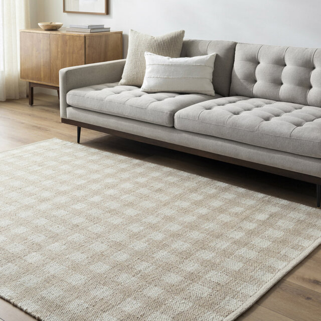 Moroccan Wool Hand Woven Area Rug