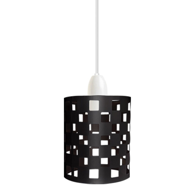 Anjelicia 13.5cm H Metal Drum Lamp Shade ( Screw On )