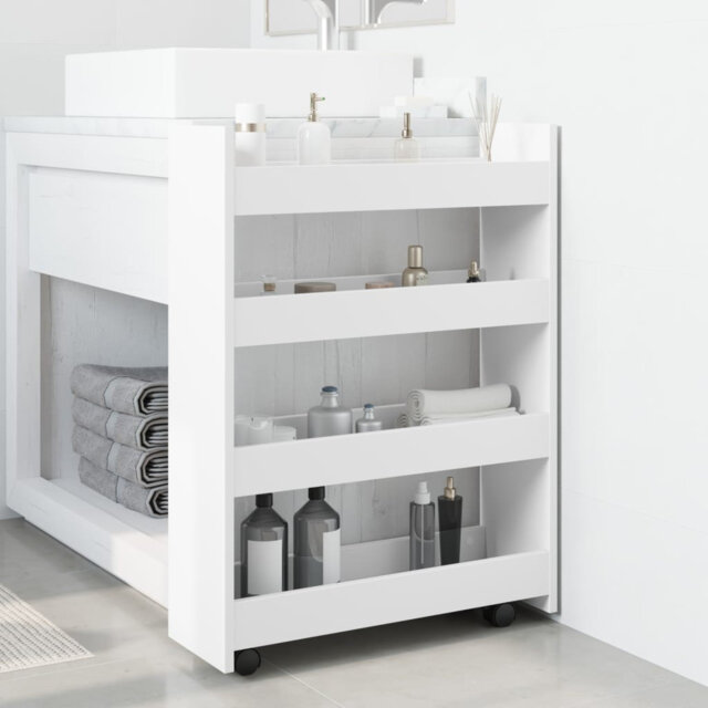 Wood Bar Cart