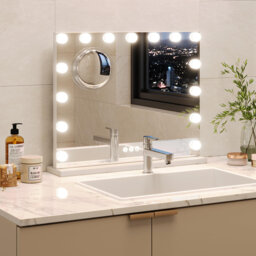 Rectangle Mounts to Dresser Mirror Set