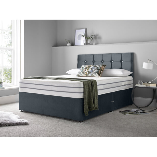 Kapisa Upholstered Bed with Mattress