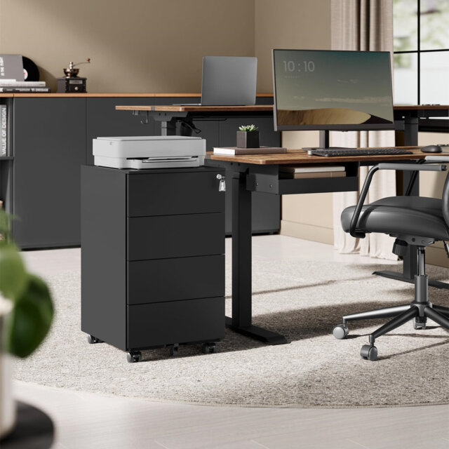 39cm Wide 4 -Drawer File Cabinet