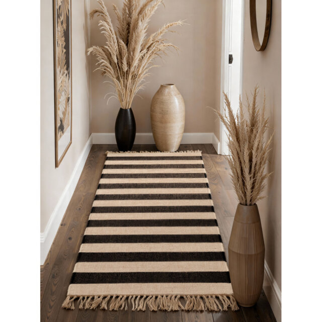 Hanse Home Playa - Jute Rug, Natural Rug for Living room, Bedroom, Diningroom