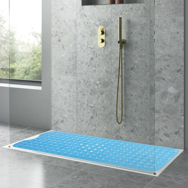 Keesha Plastic / Acrylic Non-Slip Bath Mat