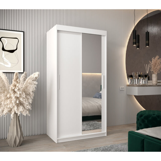 Etonbury 2 Door Manufactured Wood Wardrobe