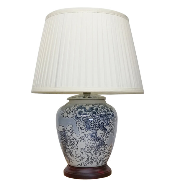 Dequann Porcelain Table Lamp