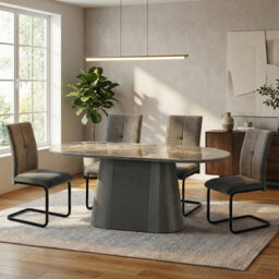 Decie Sintered Stone Dining Table