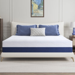 15 cm, 18cm, 20cm and 25cm Gel Memory Foam Mattress - 5-Zone Support, Reduced Motion Transfer, Medium Firm, Breathable Cover, Box-Packed for Easy Setu