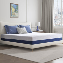15 cm, 18cm, 20cm and 25cm Gel Memory Foam Mattress - 5-Zone Support, Reduced Motion Transfer, Medium Firm, Breathable Cover, Box-Packed for Easy Setu