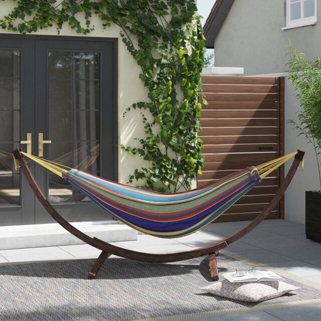 Natalia Double Hammock with Stand