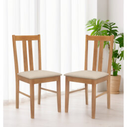 Ahwahnee 43cm H Fabric Upholstered Slat Back Side Chair