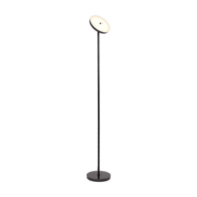 185.5cm Gloss Torchiere Floor Lamp