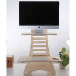 Partone Adjustable Curved Standing Desk