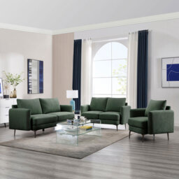 Sofia 1+2+3 Seater Fabric Living Room Sets Set