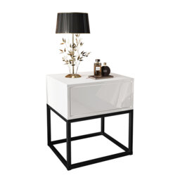 Asana 1 Drawer Bedside Table