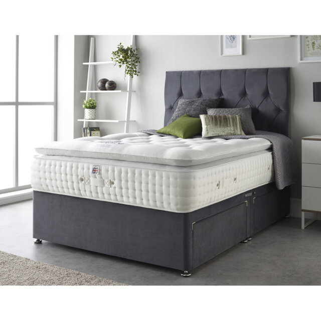 Alpaca Silk Pillow-Top Pocket Sprung 5000 Springs Mattress