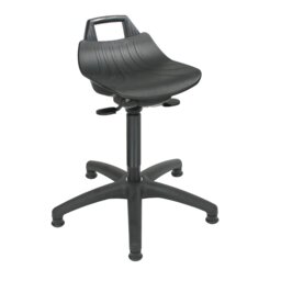 Height-adjustable office stool