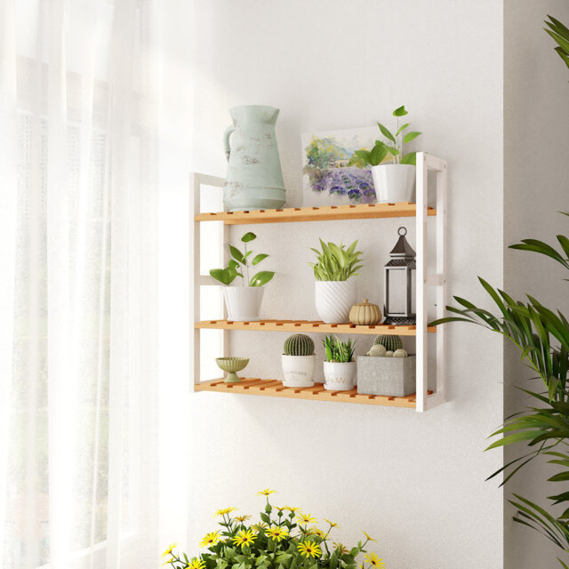 Loewen Solid Wood Bathroom Shelves