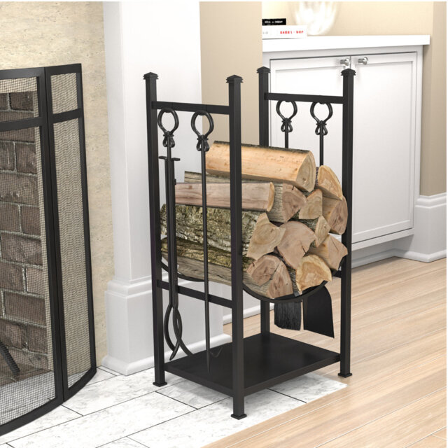Steel Fireplace Tool Set