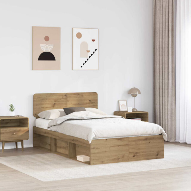 Solid Wood Bed