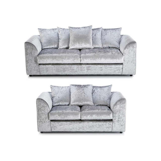 5 Seater Velvet Sofa