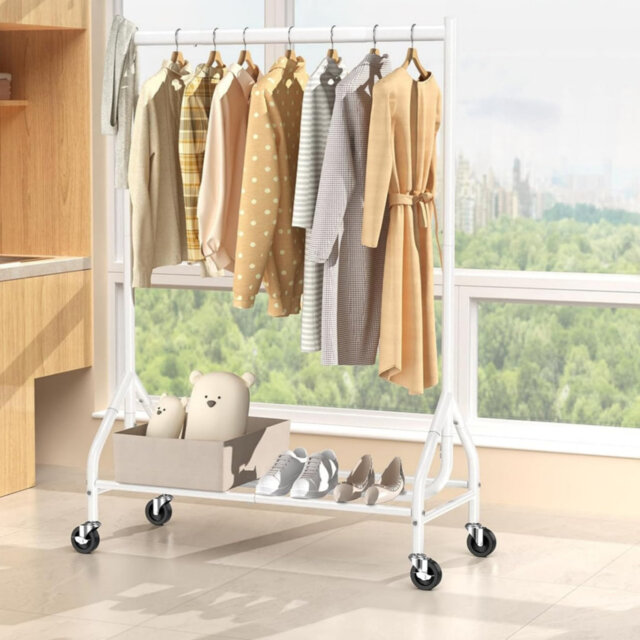 Particle Board / Chipboard Freestanding 9 - Hook Coat Rack