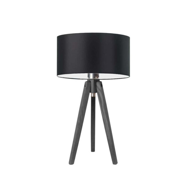 Balinas Solid Wood Tripod Lamp