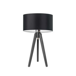 Balinas Solid Wood Tripod Lamp
