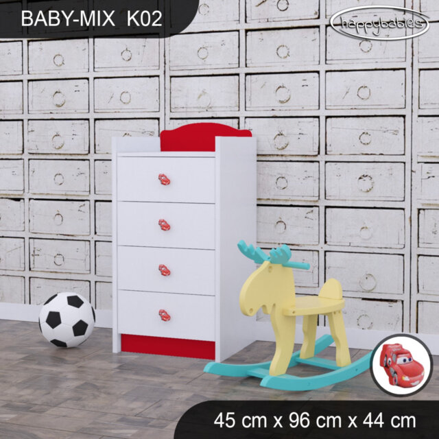 Baby Mix Kids 4 - Drawer Dresser