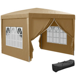 10 Ft. W x 10 Ft. D Steel Soft-top Gazebo