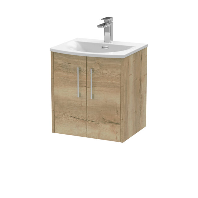 Juno Single Bathroom Vanity with Integrated Vitreous China Basin