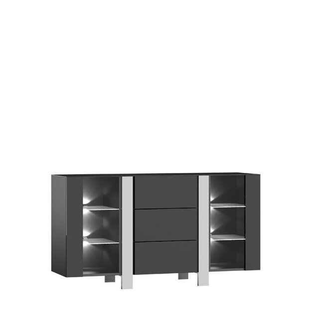 Charmae 150cm W 3 - Drawer Chest of Drawers