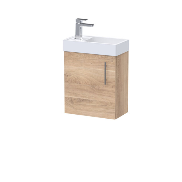 Vault 400mm Single Bathroom Vanity with Drop In Vitreous China Basin