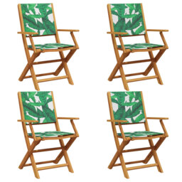 Vidaxl Folding Garden Chairs