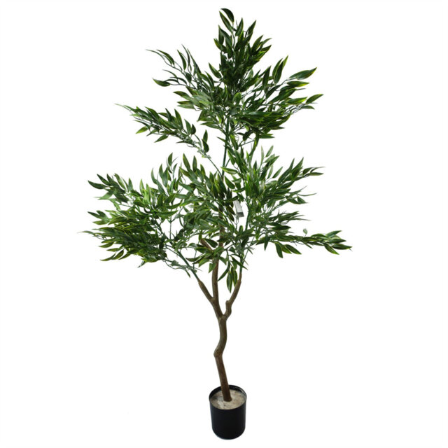 120cm Faux Ficus Tree in Pot Liner