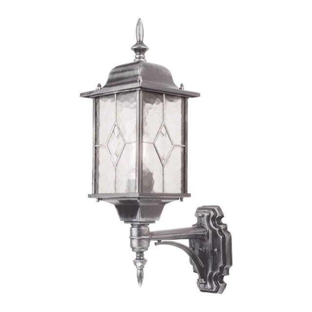 Verrett Stained Glass Outdoor Wall Lantern