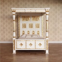 Solid Wood Bed