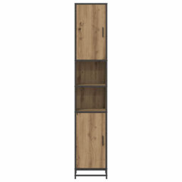 Bathroom Cabinet 35 X 37.5 X 188.5 Cm Engineered Wood