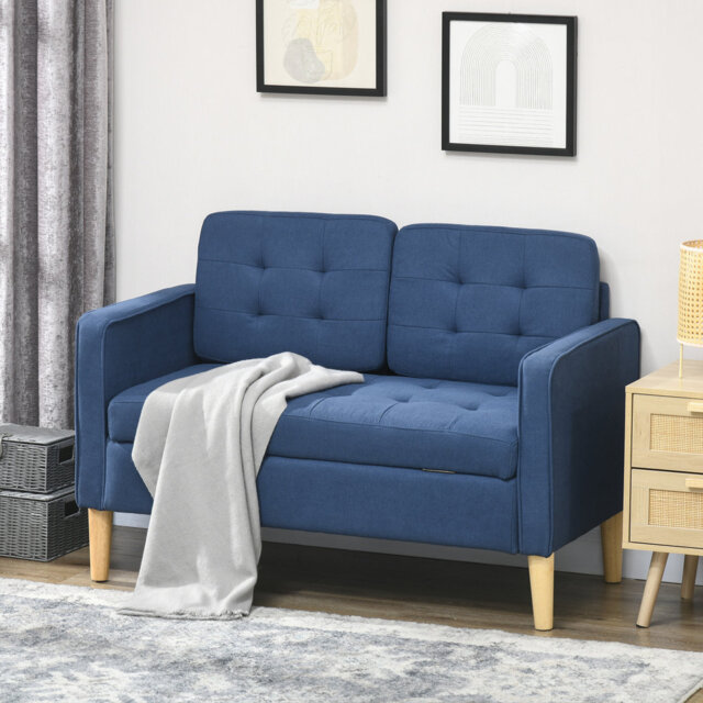 Saladin Sten 2 Seater Loveseat Sofa