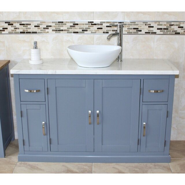 Bora 123mm Free-standing Single Vanity Unit
