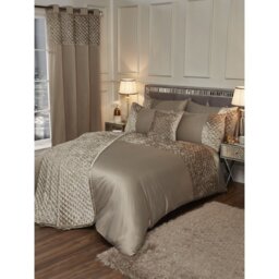 Glamour Microfiber Duvet Cover Set with Pillow Shams Included