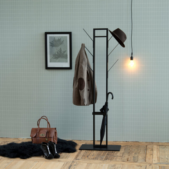 Steel Freestanding Coat Rack
