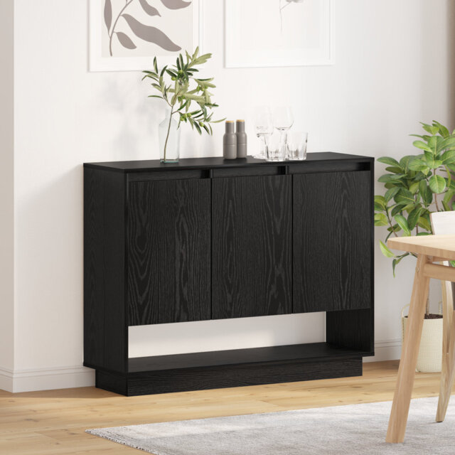 Sideboard 97 X 29 X 75 Cm Engineered Wood