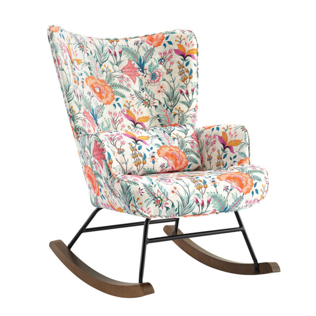 Marita Solid Wood Rocking Chair