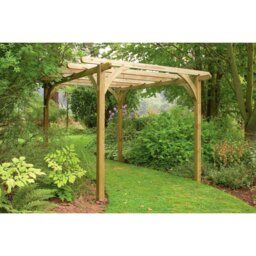 Ultima 2.4m x 2.4m Solid Wood Pergola