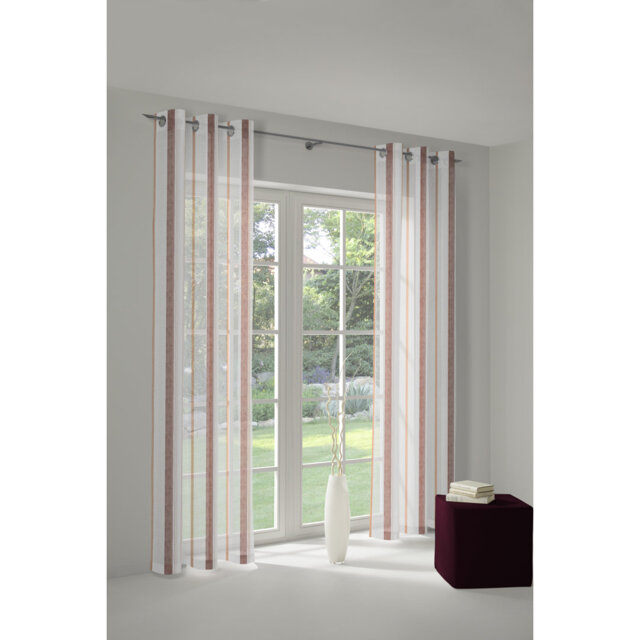 Taliesin Semi Sheer Curtain Single Panel