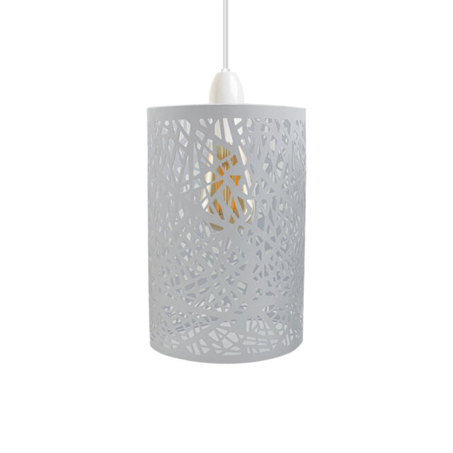 25cm H Metal Drum Lamp Shade ( Uno )